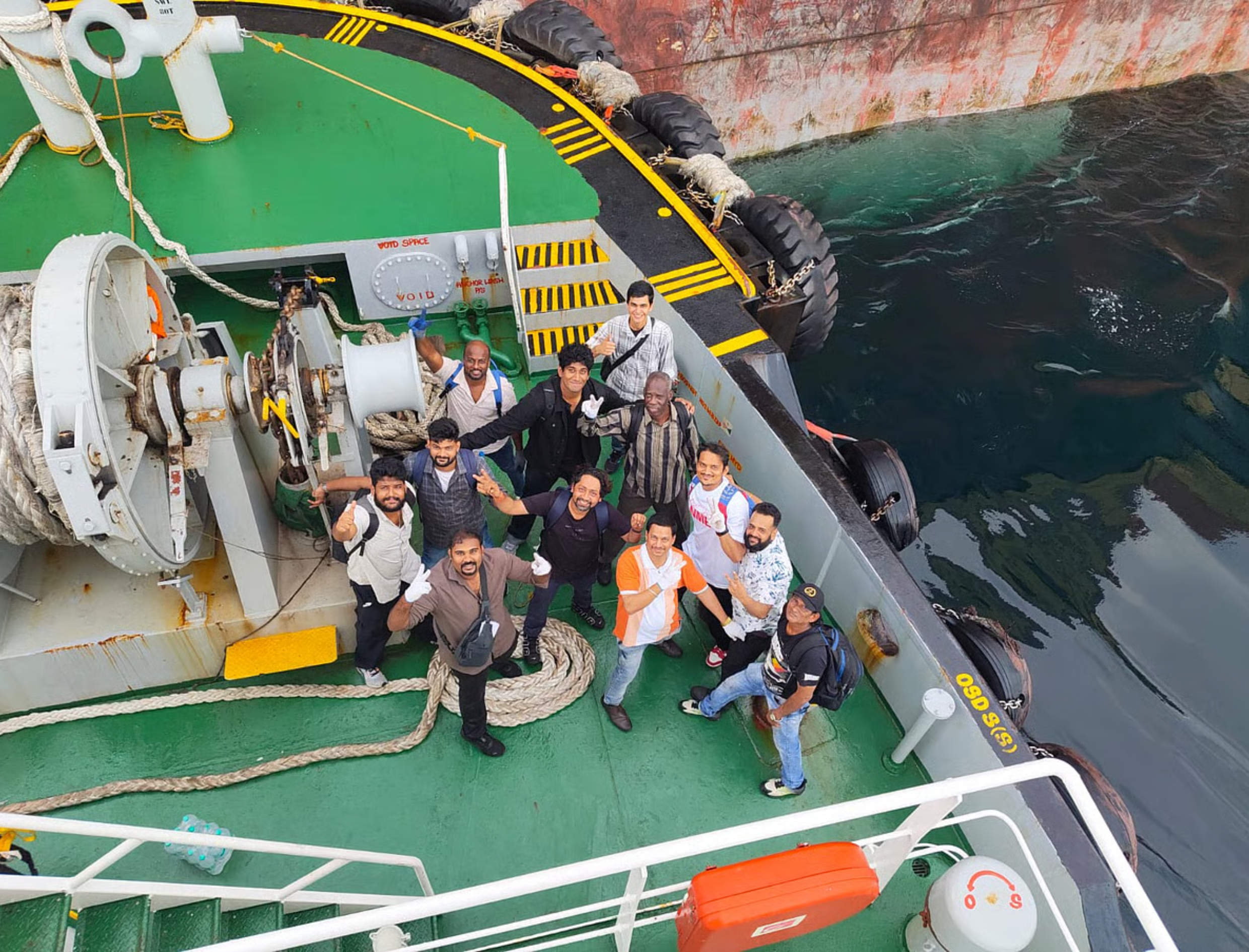 Crew change